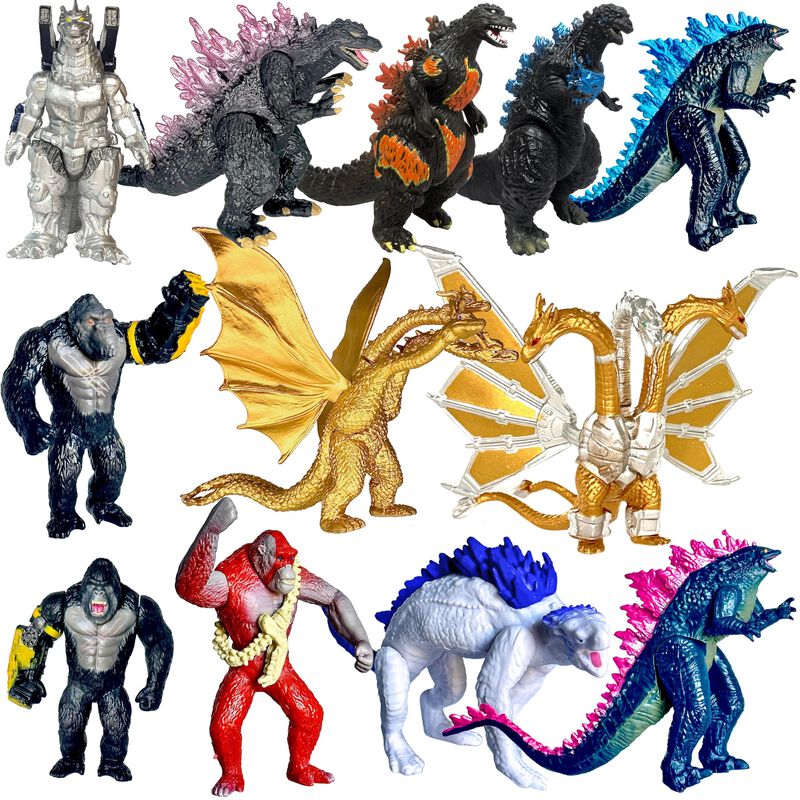 Figuras De Acci&oacute;n Twcare Godzilla X Kong Set 12... image number null