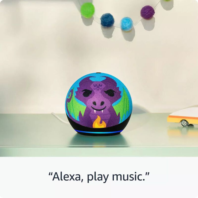 Alexa Echo Dot Infantil 5&deg; Gen Versi&oacute;n Remolino... image number null