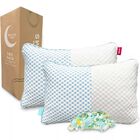 Paquete 2 Almohadas Two Pack Memory Foam Triturado Funda Tela Bamboo