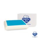 Spring Air Almohada Memory Foam Ice-Cloud | Almohada Con Placa de Gel Regulador de Temperatura | Hipoalerg&eacute;nica, Fresca y Transpirable | Funda Removible Suave y Lavable