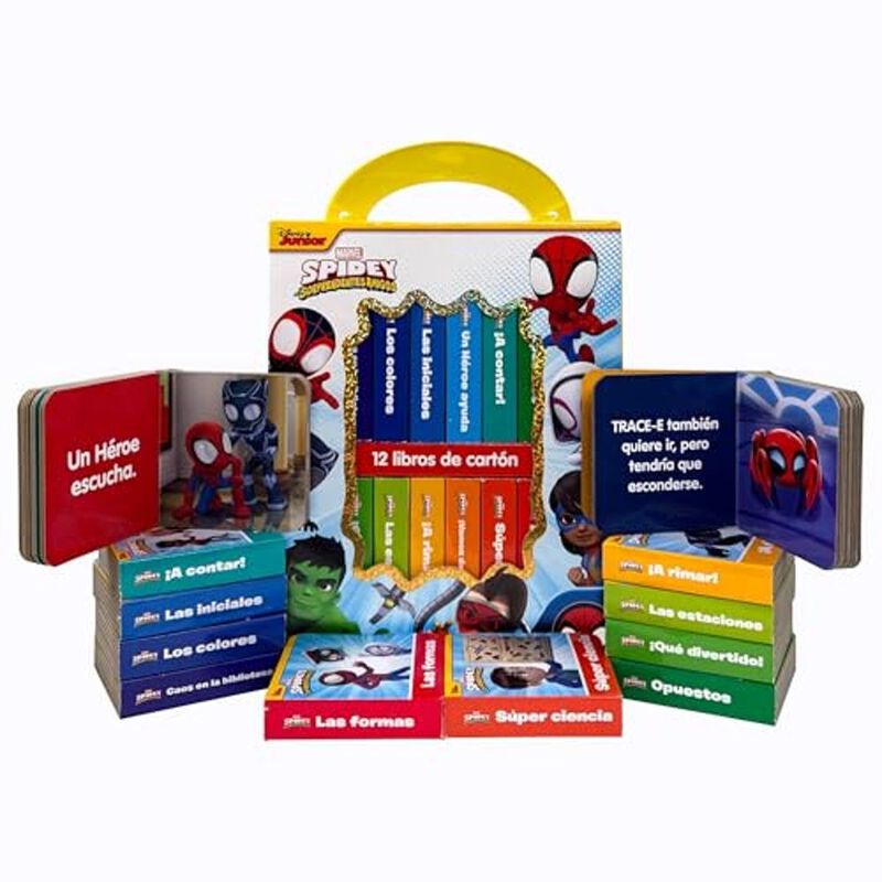 Mi Primera Biblioteca con 12 Libros de Cart&oacute;n: ... image number null