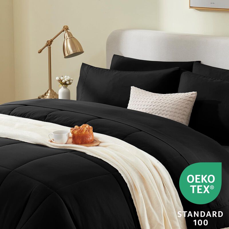 Juego De Edred&oacute;n Cozylux Para Cama Individual N... image number null