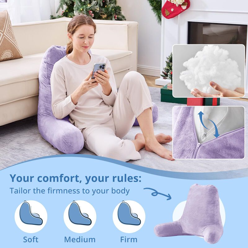 Almohada De Lectura Sasttie 64 cm Lavanda image number null