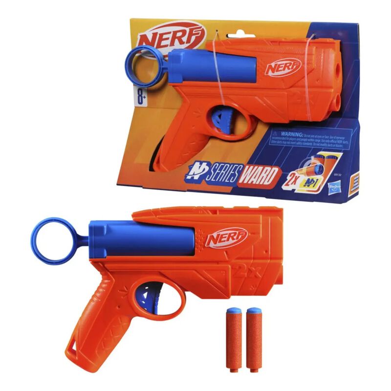 Nerf N Series Lanzador Ward 2 Dardos Nerf N1 Co... image number null