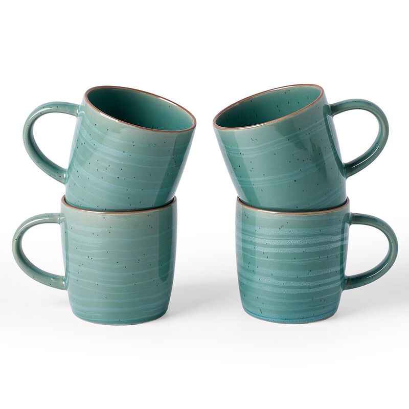 Juego De 4 Tazas De Caf&eacute; Famiware 370 ml Color ... image number null
