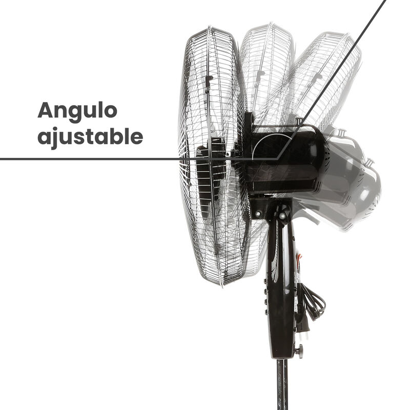 Ventilador de Pedestal De 16 pulgadas Con 3 Vel... image number null