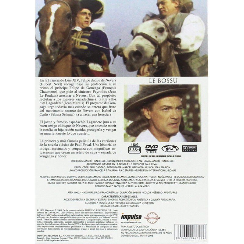 El Jorobado [dvd] image number null