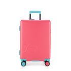 Maleta Vertical Chica De 20 Plg De Cabina R&iacute;gida Color Coral