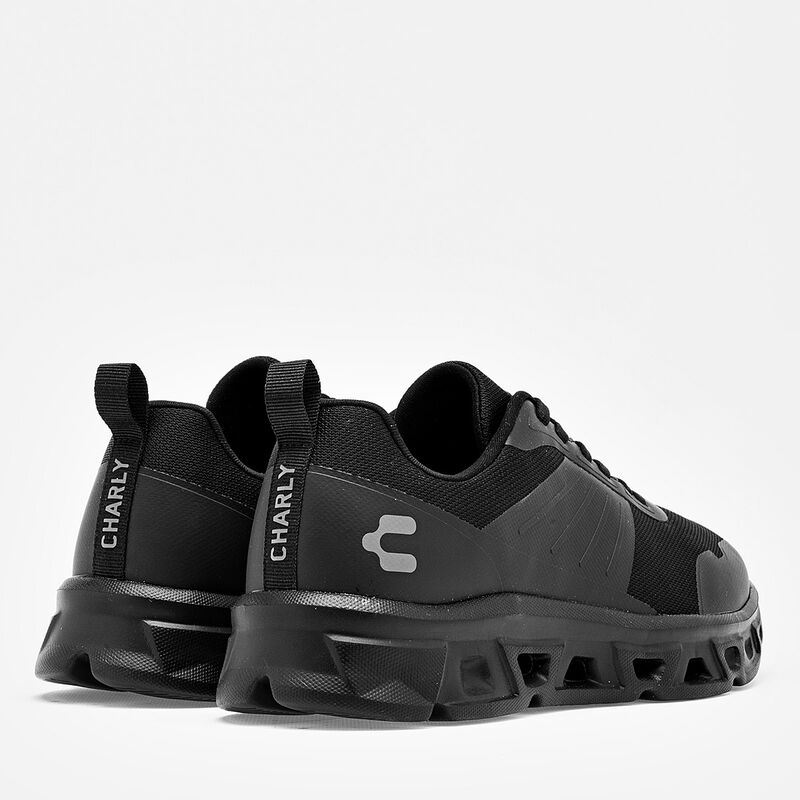 Charly tenis deportivo para hombre negro cod 13... image number null