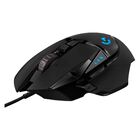Mouse Gaming Alámbrico Logitech G502 Hero color Negro