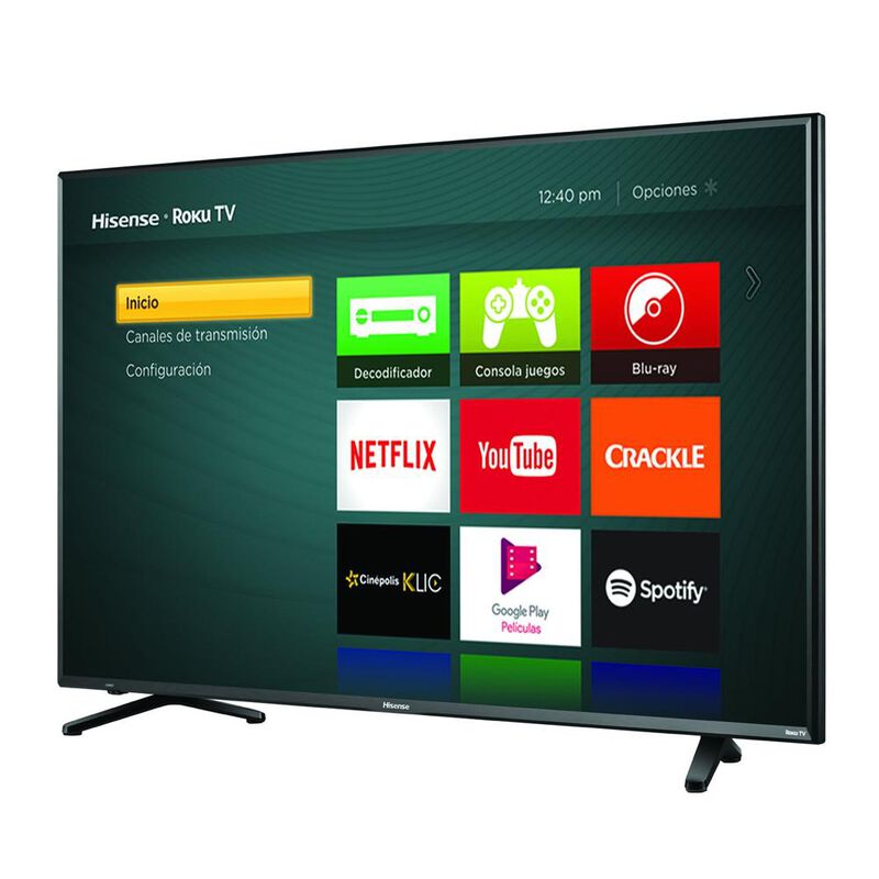 Pantalla Hisense 65R6 UHD 4K Roku TV Negra image number null