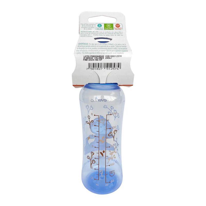 Biberon Evenflo Colores 240ml image number null