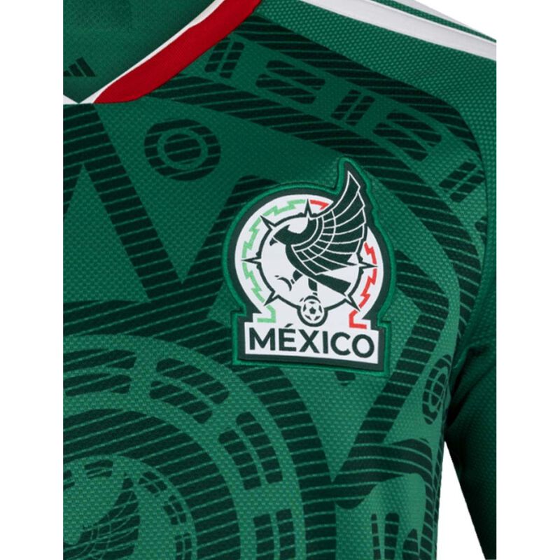 Jersey Selecci&oacute;n M&eacute;xico Local Mundial 26-Jersey... image number null