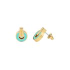 ARETES NEREIDA COLOR TURQUESA