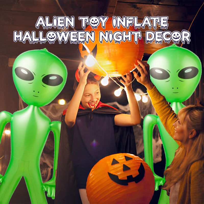 Bedwina Alien&iacute;gena Inflable 150 cm Pack De 2 Gi... image number null