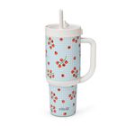 Vaso T&eacute;rmico Ello 850 ml De Acero Inoxidable Con Pajilla Retr&aacute;ctil