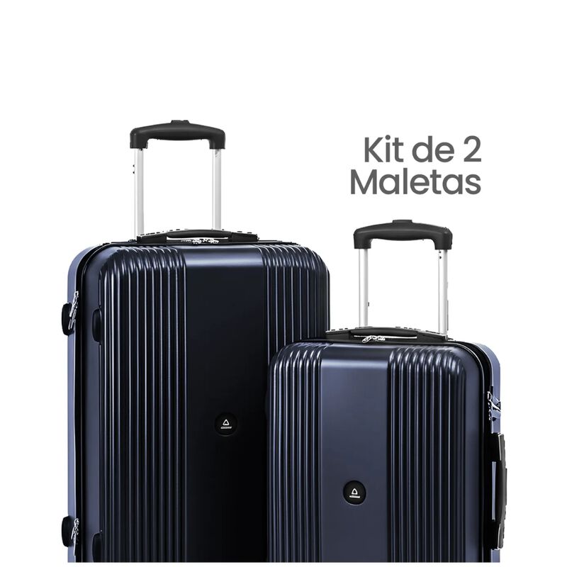 Juego 2 Maletas De Mano Con Ruedas 24 28 Pulgad... image number null