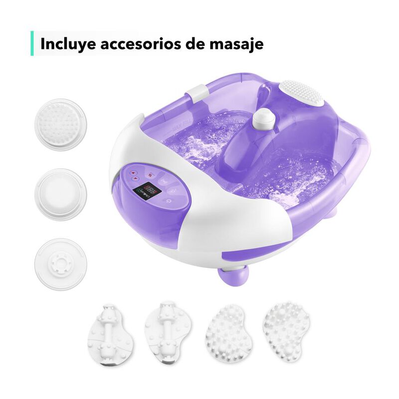 Tina Spa Para Pies De Lujo Con Hidromasaje Y Pe... image number null