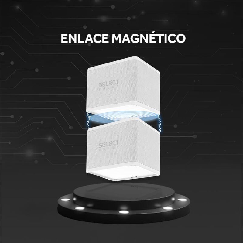 Bocina Select Sound BT340B Cube Carga Magn&eacute;tica... image number null