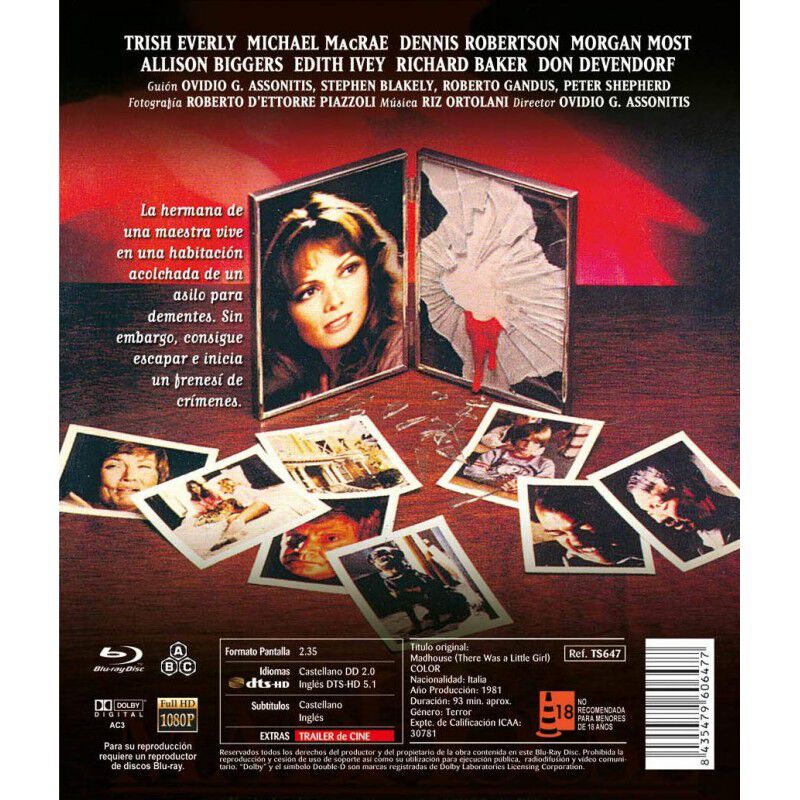 Manicomio (hab&iacute;a Una Ni&ntilde;ita) [blu-ray] (1981) image number null