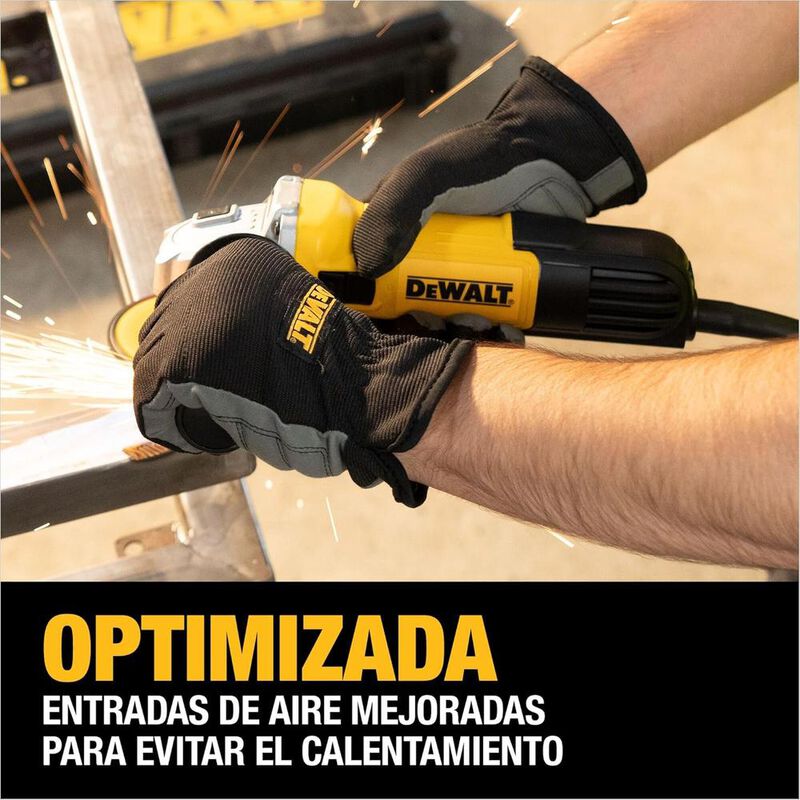 Esmeriladora Dewalt 4 1/2&rdquo; 750w Profesional Mod... image number null
