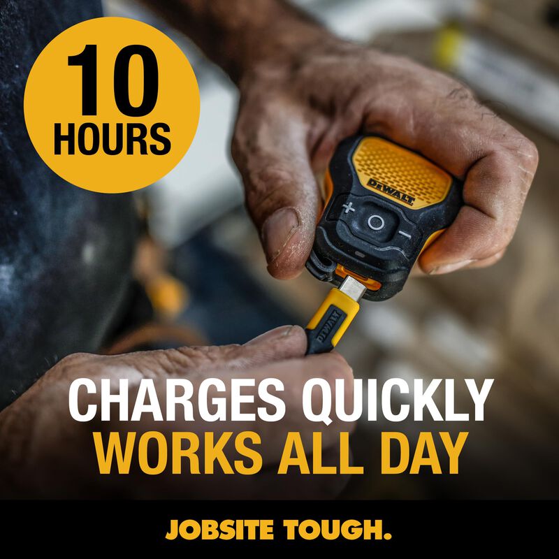 Altavoz Bluetooth Port&aacute;til Dewalt Jobsite Pro R... image number null