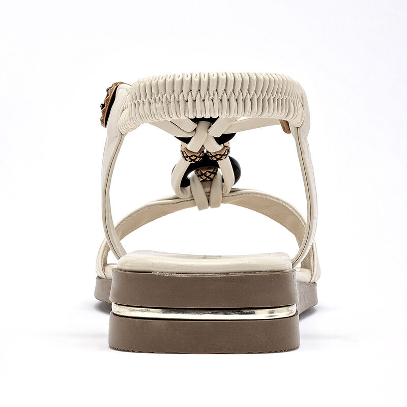 Ivi Love sandalia piso para mujer latte cod 140... image number null