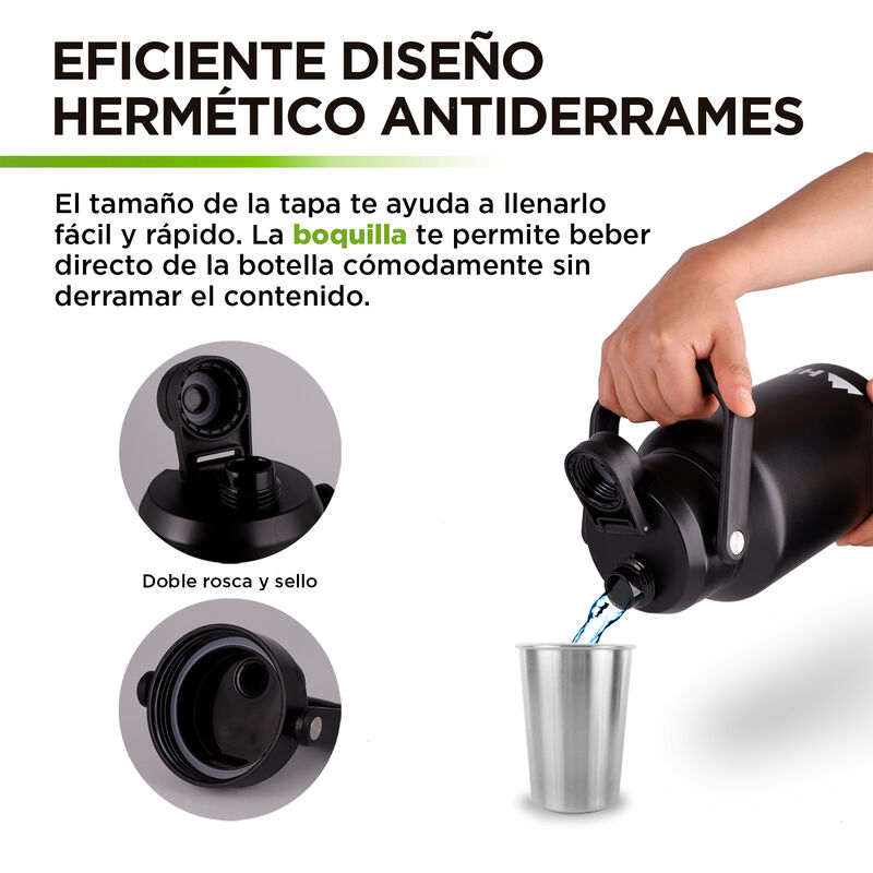 Termo 1.89L Acero Inoxidable Hikeo image number null