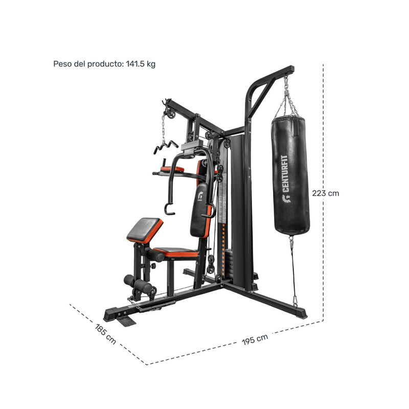 Gimnasio Multifuncional Fondos Dominadas Box Mu... image number null