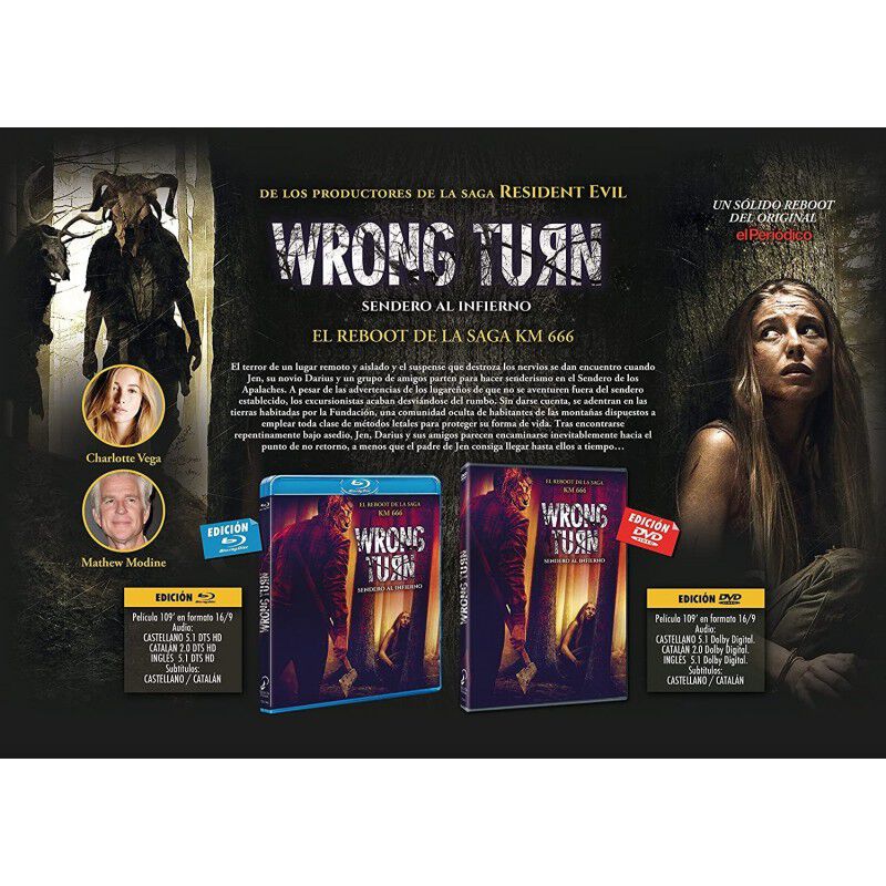 Wrong Turn: Sendero Al Infierno [blu-ray] image number null