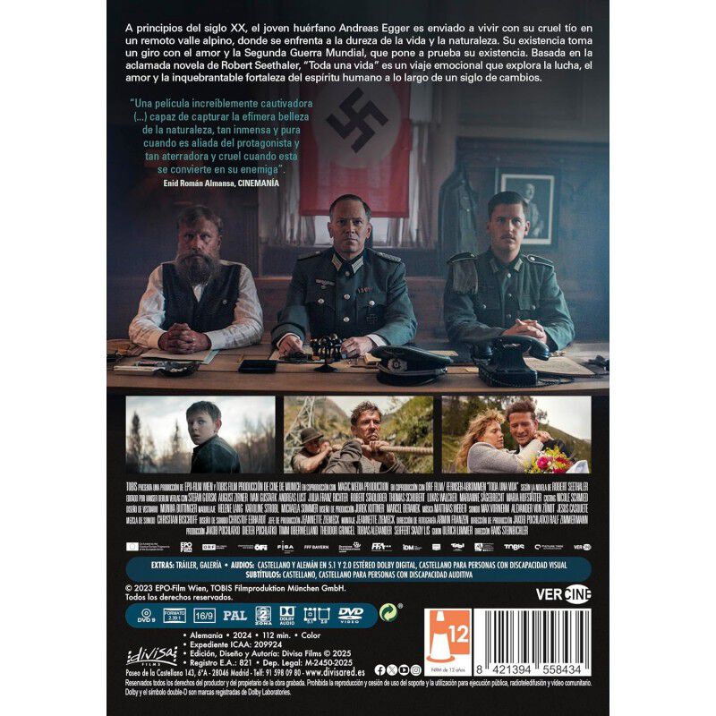 Toda una vida [DVD] (2023) &mdash; Una vida entera image number null