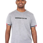 Playera Casual Caballero Premium Estampada Gris Claro Roosevelt C350