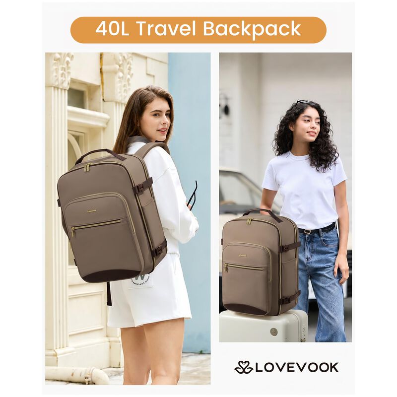 Mochila Lovevook 40L Impermeable para Laptop 17... image number null