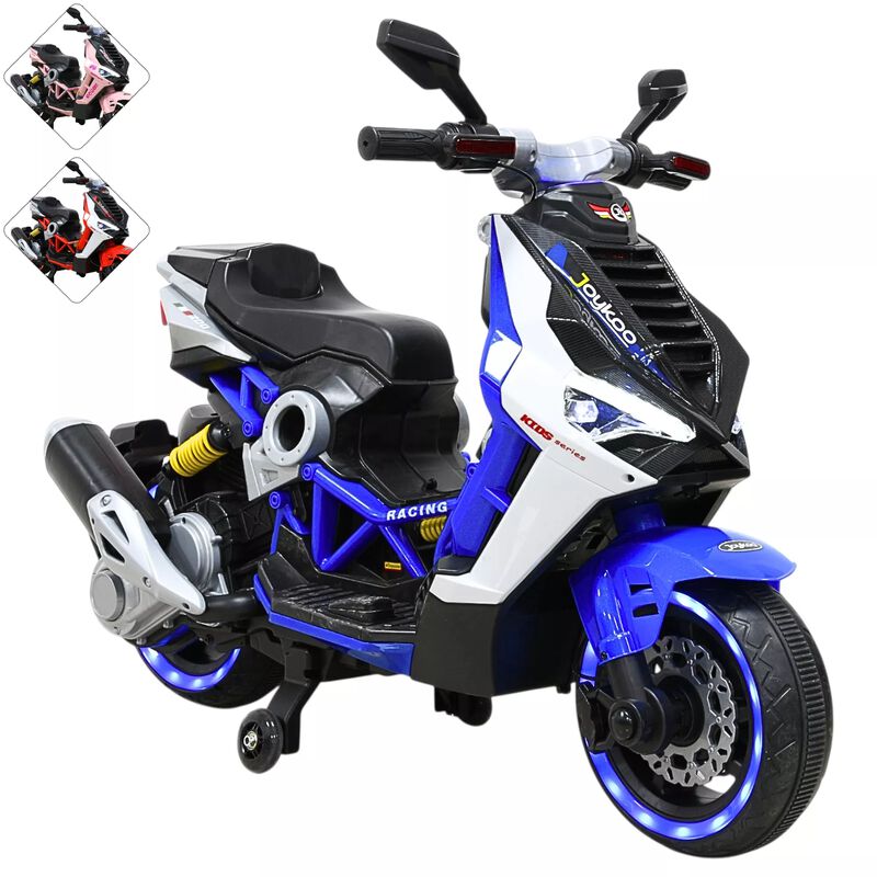 Motocicleta El&eacute;ctrica Montable Para Ni&ntilde;os Luces... image number null