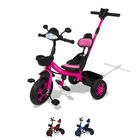 Triciclo C/ Bast&oacute;n Dirigible Torreta Musical y Luz TEK-TR666D