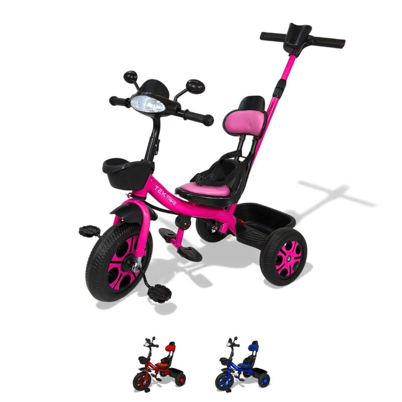 Triciclo C/ Bast&oacute;n Dirigible Torreta Musical y ... image number null