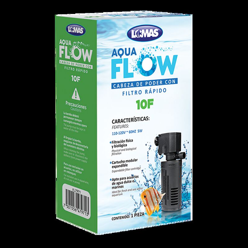 Lomas Cabeza De Poder Con Filtro Rapido Aquaflo... image number null