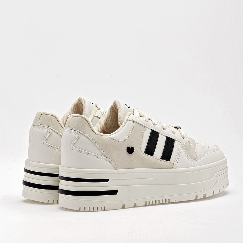 G&ouml;sh Tenis urbano para mujer beige negro image number null