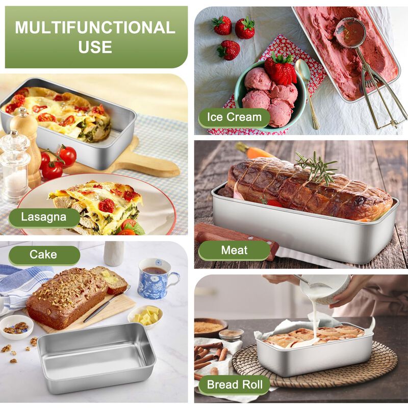 Molde para Pan P&P Chef 23x12 cm, Acero Inoxida... image number null