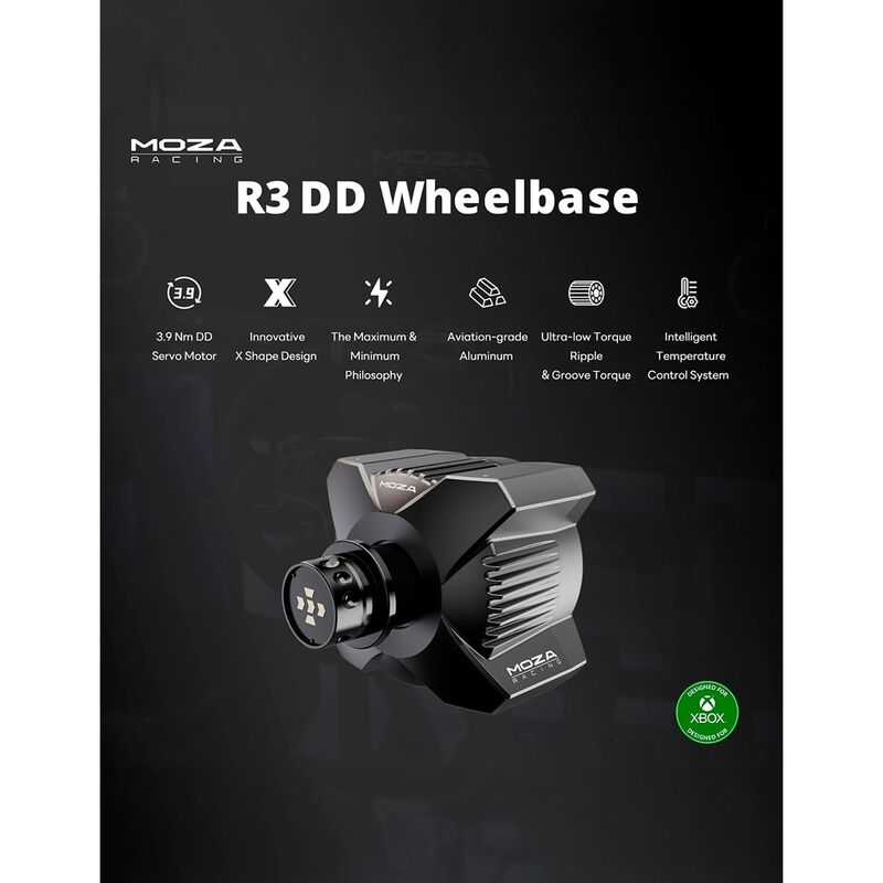 Moza R3 Bundle Simulador De Carreras Para Xbox ... image number null