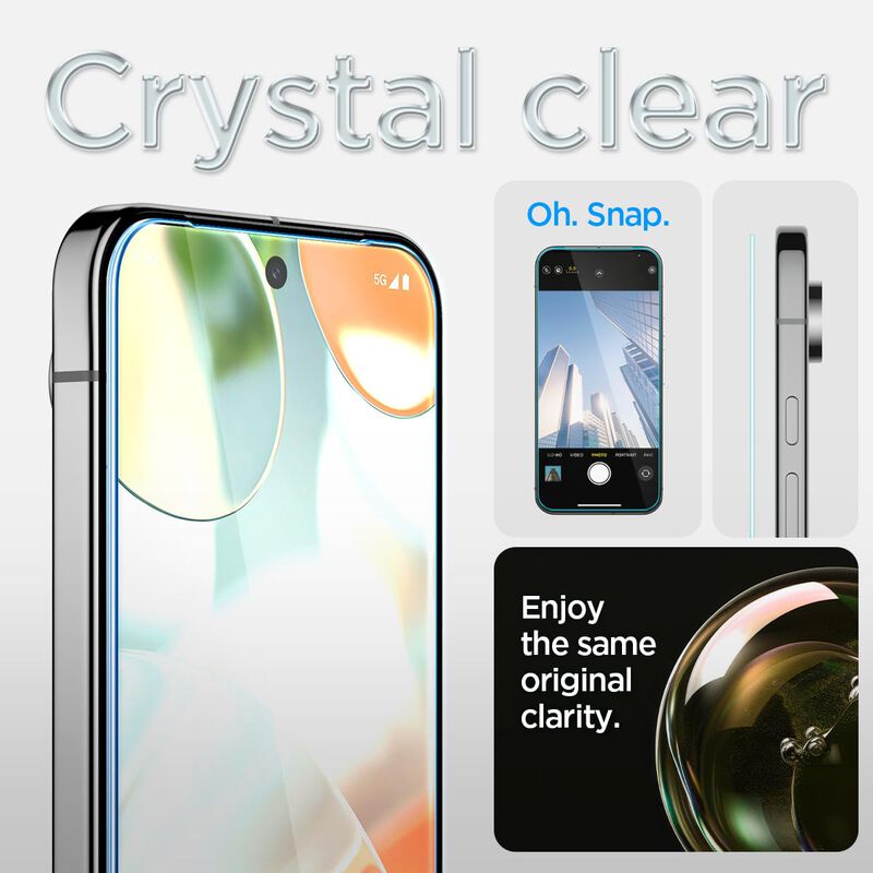 Protector De Pantalla Spigen Glastr Ez Fit Para... image number null