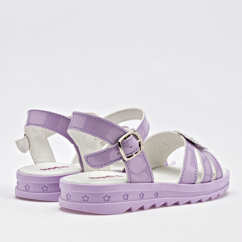 Chaparrin Sandalia para niña lila charol image number null