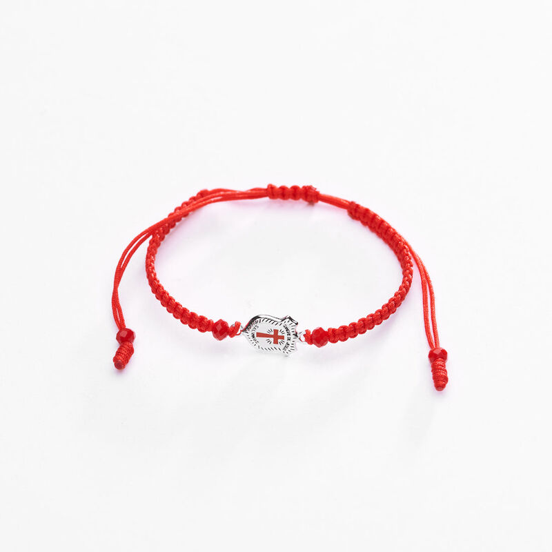 Pulsera de la Preciosa Sangre de Cristo Roja image number null