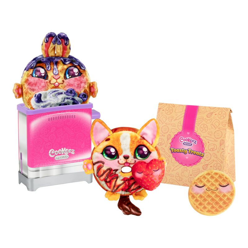 Toaster Cookeez Makery Toasty Treats Con Peluch... image number null