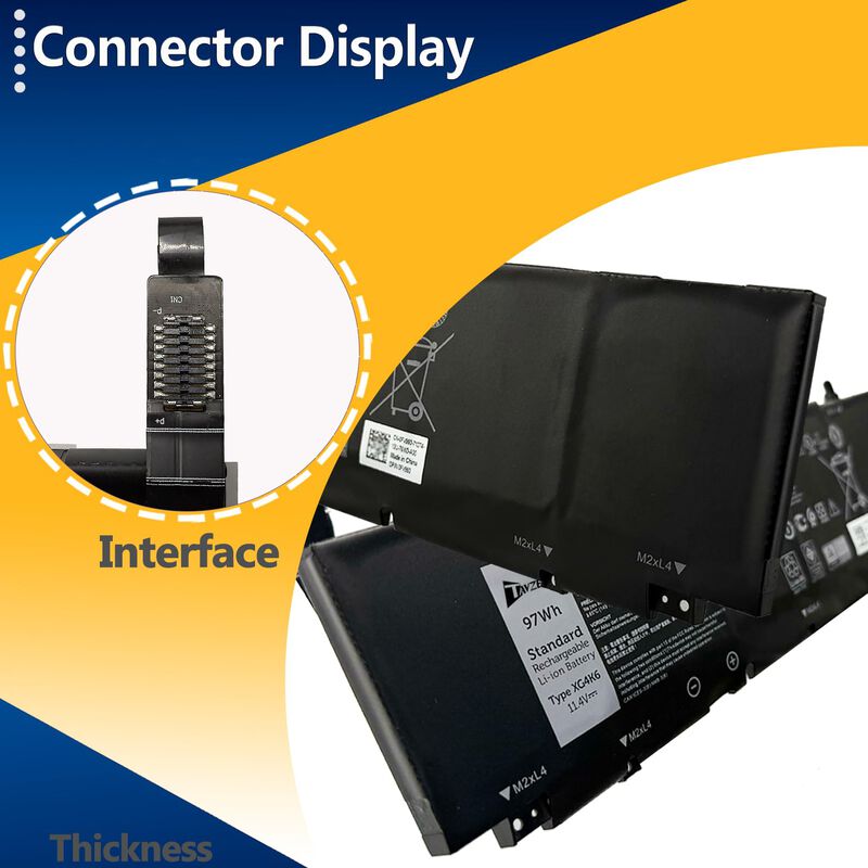 Bater&iacute;a De Port&aacute;til Tavzenl Xg4k6 97wh 11.4v Pa... image number null