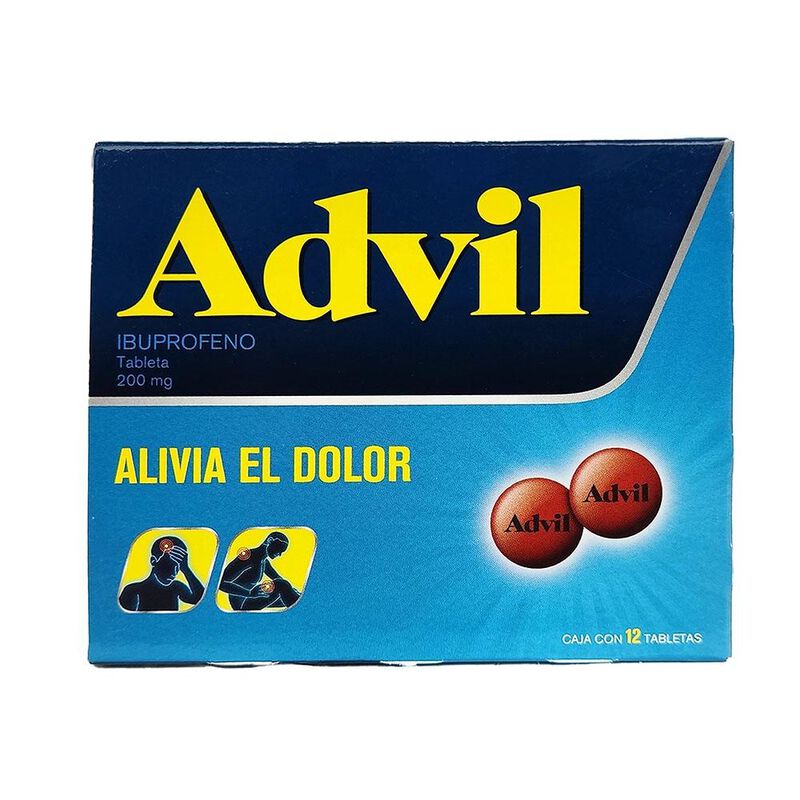 Advil 200 200 Mg 12 Tableta(s) image number null