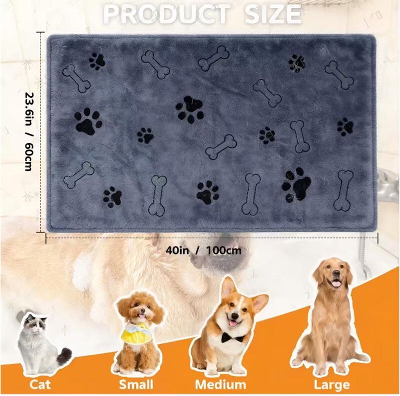 Toalla Para Perro Idqquqq 102 cm &times; 60 cm Super ... image number null