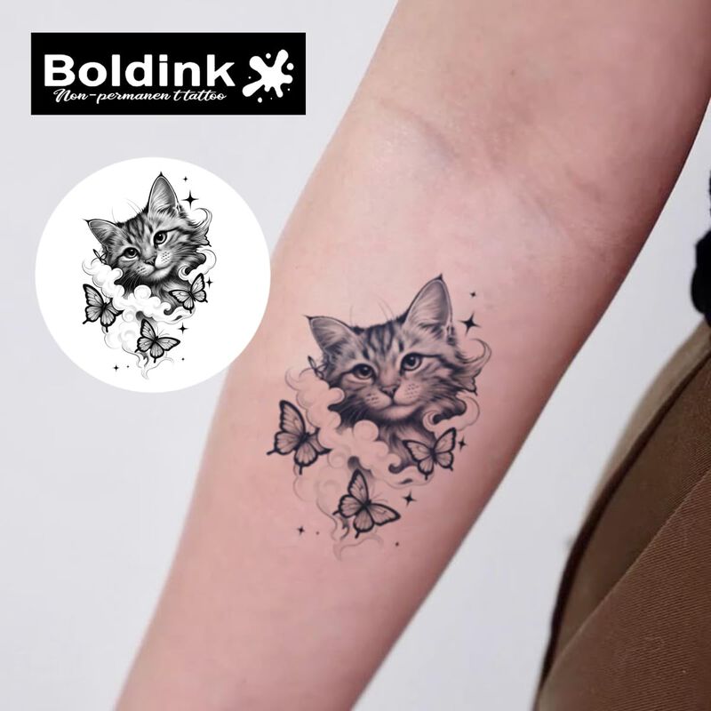 Tatuajes Temporales Realistas E Impermeables Bo... image number null