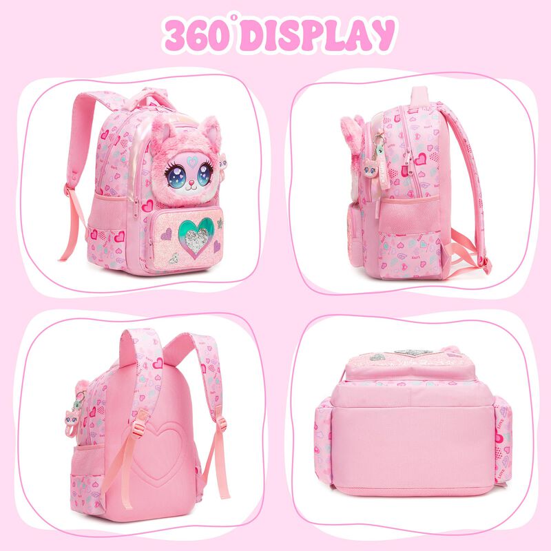 Mochila Meetbelify Rosa De 42 cm Para Ni&ntilde;as &ndash; M... image number null