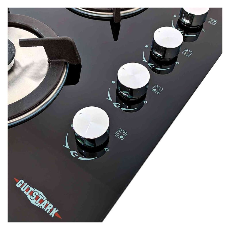 Parrilla Gas Cristal Templado 4 Estufillas Hoga... image number null